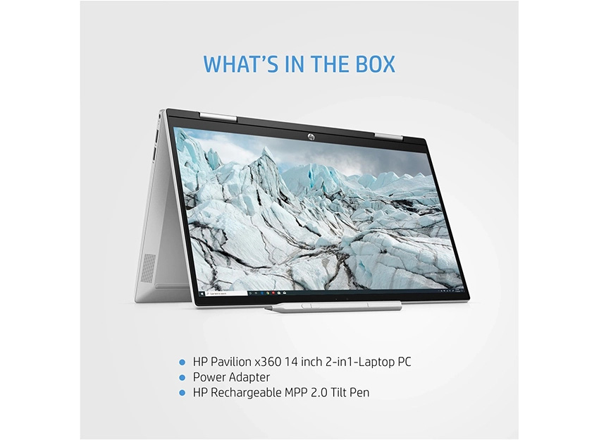 HP 3V2M5EA Pavilion x360 Convertible 14in Laptop - Core i5